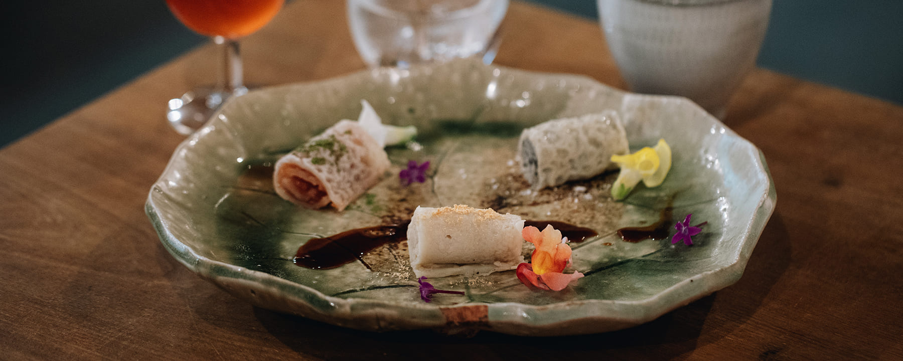 食材・ペアリング 広川町 Hirokawamachi 黒蜜とあまおうのロールふな焼